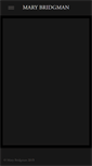 Mobile Screenshot of marybridgman.com