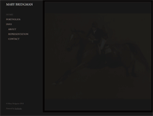 Tablet Screenshot of marybridgman.com